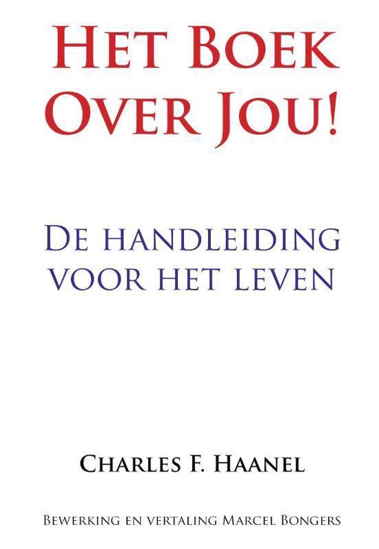 Het boek over jou!