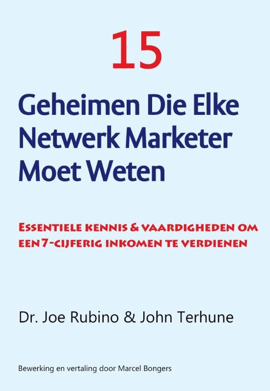 15 geheimen die elke netwerk marketer moet weten