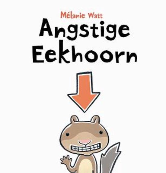 Angstige eekhoorn