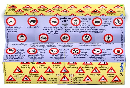 ZooBooKoo kubusboek - ZooBooKoo Verkeersborden