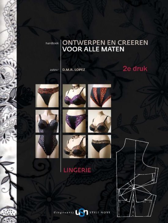 Handboek ontwerpen en creëren voor alle maten Lingerie