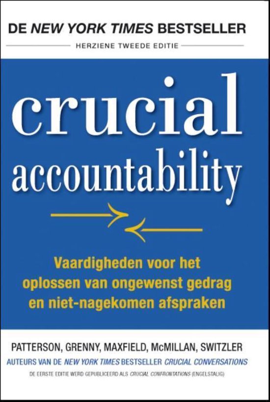 Crucial accountability