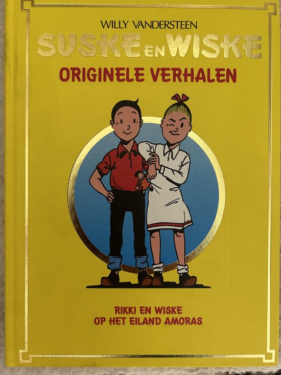 Suske en Wiske Rikkie en Wiske op het eiland Amoras gele lecturama