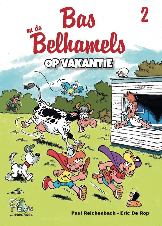 Bas en de Belhamels 2 - Bas en de Belhamels op vakantie