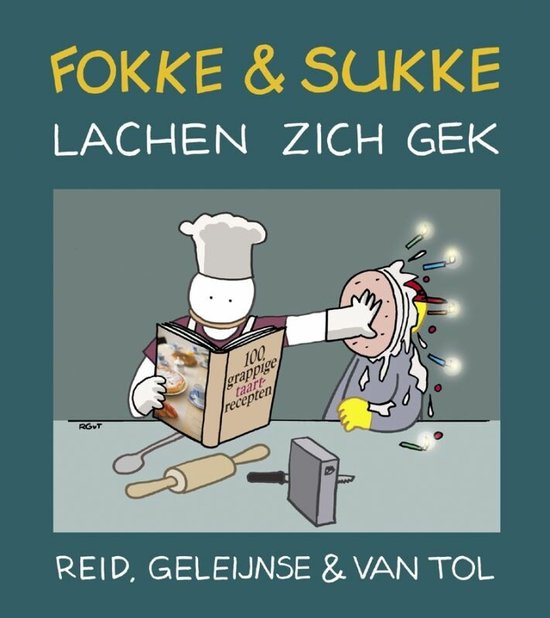 Fokke & Sukke 9 - Fokke & Sukke lachen zich gek