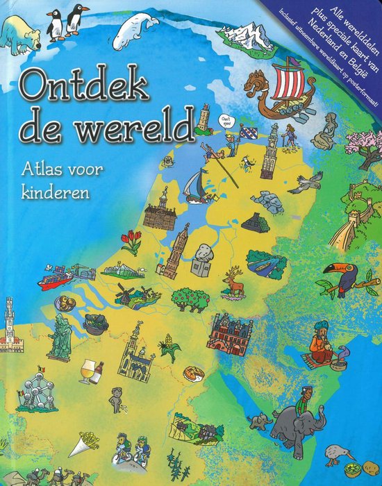 Ontdek De Wereld - Atlas voor kinderen