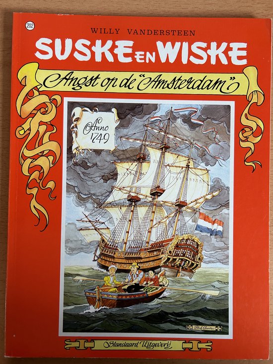 Suske en Wiske Angst op de Amsterdam (NR 202)