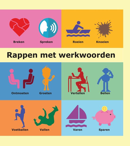 Rappen met werkwoorden