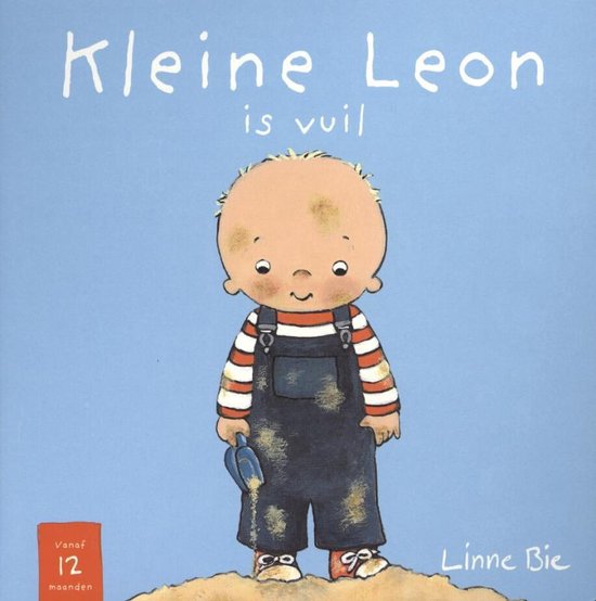 Kleine Leon is vuil