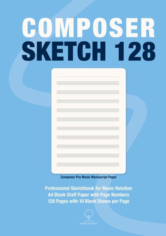 Composer Pro Premium Muziekpapier - Composer Sketch 128