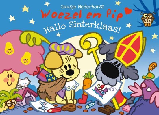 Woezel & Pip boek Hallo Sinterklaas