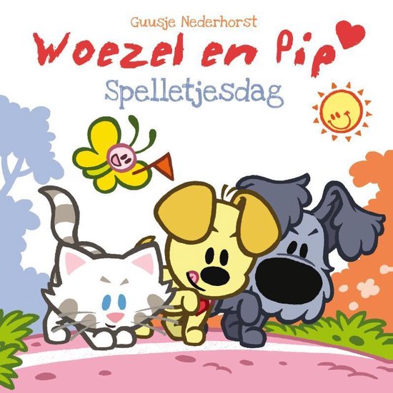 Woezel & Pip boek Spelletjesdag