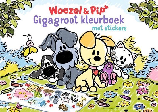 Woezel & Pip - Gigagroot Kleurboek