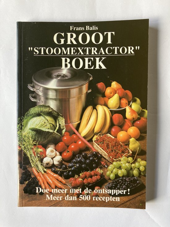 Groot stoomextractor boek