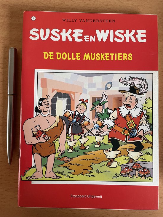 Suske en Wiske - De Dolle Musketiers speciale uitgave BN/De Stem formaat tabloid