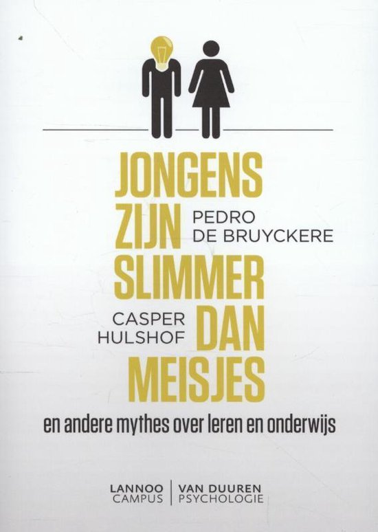 Jongens zijn slimmer dan meisjes