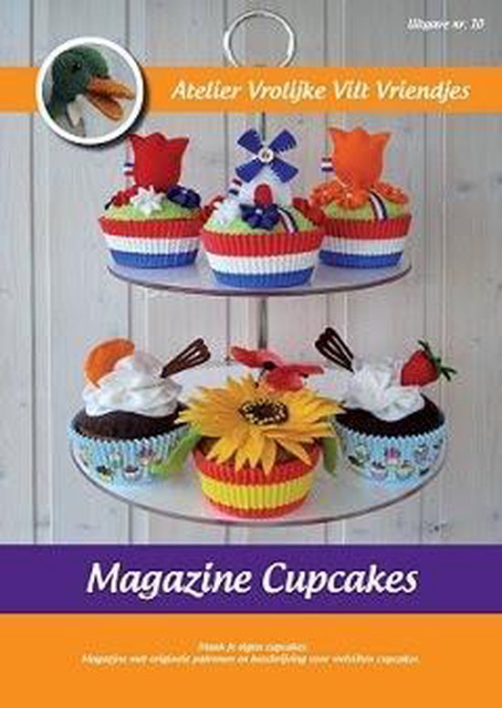 Cupcakes Atelier Vrolijke Vilt Vriendjes