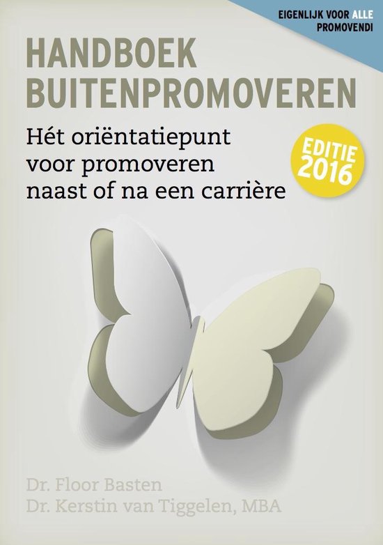 Handboek Buitenpromoveren Promoveren - editie 2016