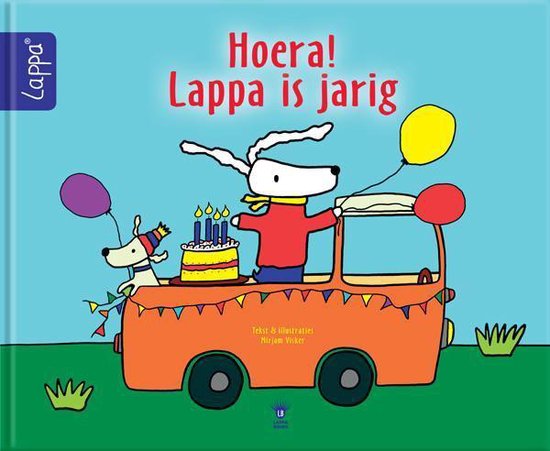 LAPPA Kinderboeken - Hoera! Lappa is jarig