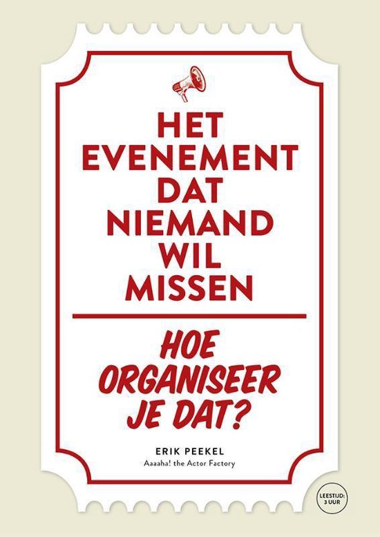 Het evenement dat niemand wil missen