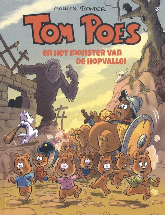 Tom Poes avonturen 3 -   Tom Poes en het monster van de Hopvallei