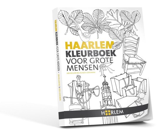 Haarlem Kleurboek voor grote mensen