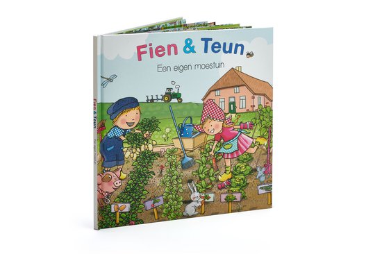 Fien & Teun - Fien & Teun een eigen moestuin