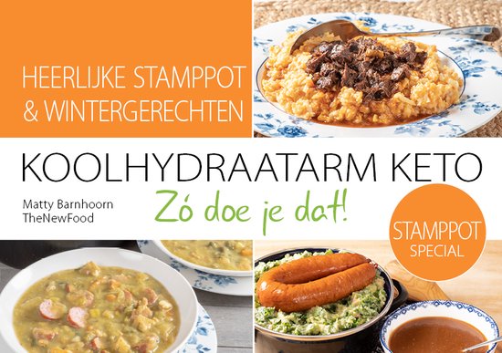 STAMPPOTSPECIAL Koolhydraatarm KETO eten. Zó doe je dat.