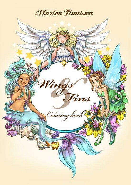 Wings & Fins kleurboek