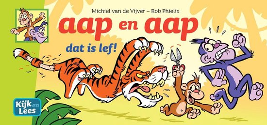 Kijk en Lees - aap en aap dat is lef!