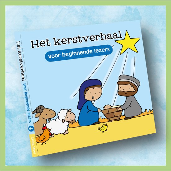 Het kerstverhaal voor beginnende lezers