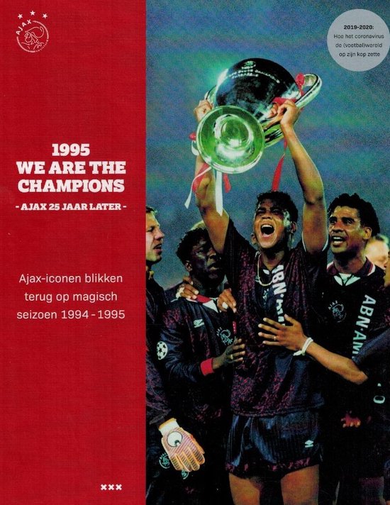 1995 We are the Champions + Ajax Jaarboek 2019-2020