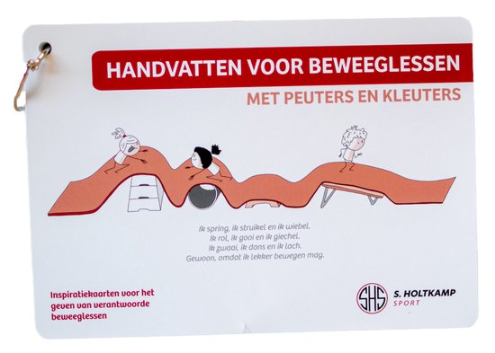 Beweegkaarten voor veelzijdig bewegen met Peuters en kleuters