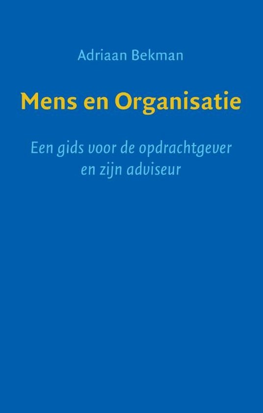 Mens en Organisatie