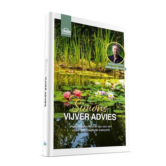 vdvelde.com - Simons Vijveradvies Boek - Engels - Engelstalig boek - Compleet vijverhandboek - 100+ pagina's van aanleg tot onderhoud