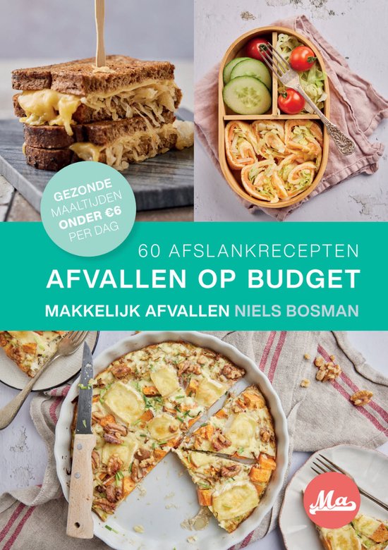 Afvallen op Budget  Bespaar €396 per jaar met Koolhydraatarme Recepten  Hardcover Kookboek  Makkelijk Afvallen