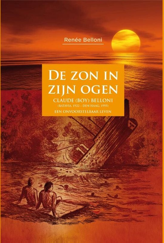 De zon in zijn ogen