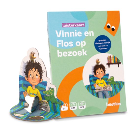 Vinnie en Flos op bezoek