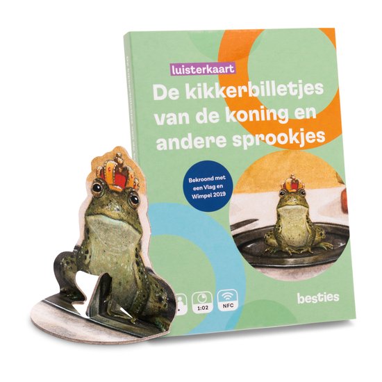 De kikkerbilletjes van de koning en andere sprookjes Luisterkaart Besties