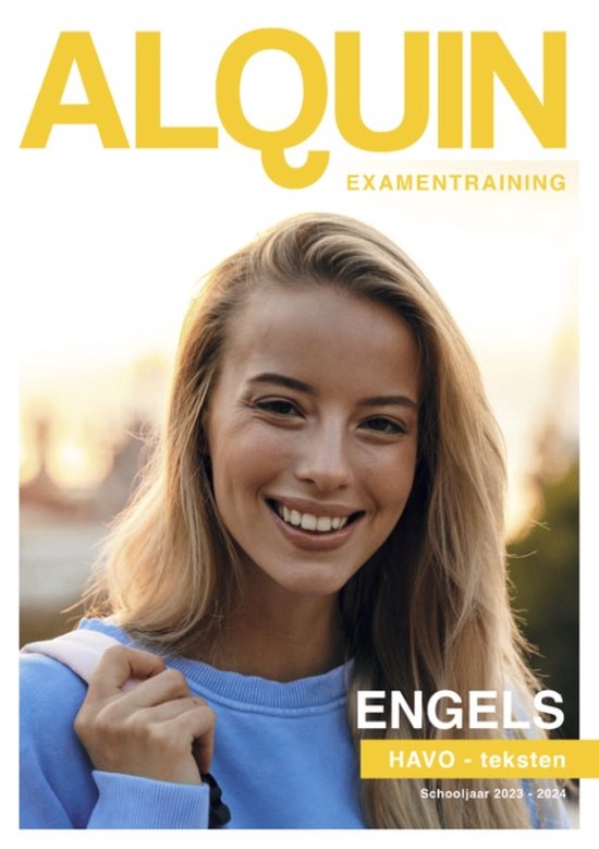 Alquin Examentraining Engels HAVO examenbundels (2 boeken) 2023 - 2024