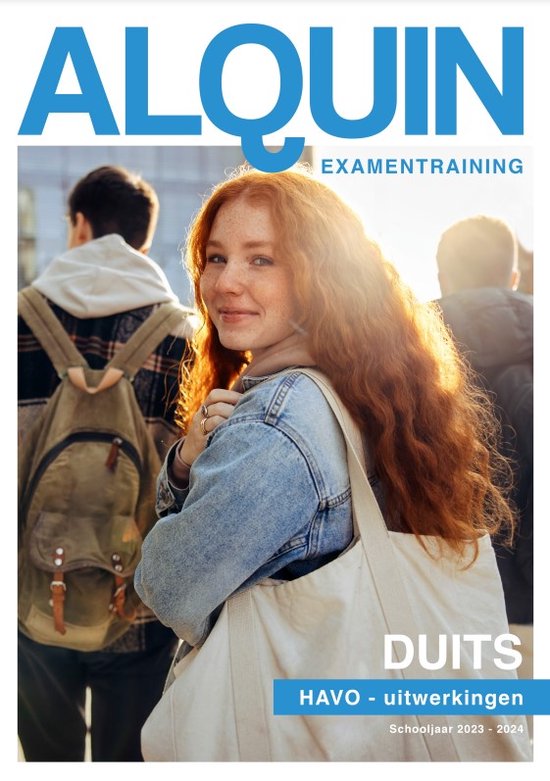 Alquin Examentraining Duits HAVO examenbundels 2023 - 2024 (2 boeken)