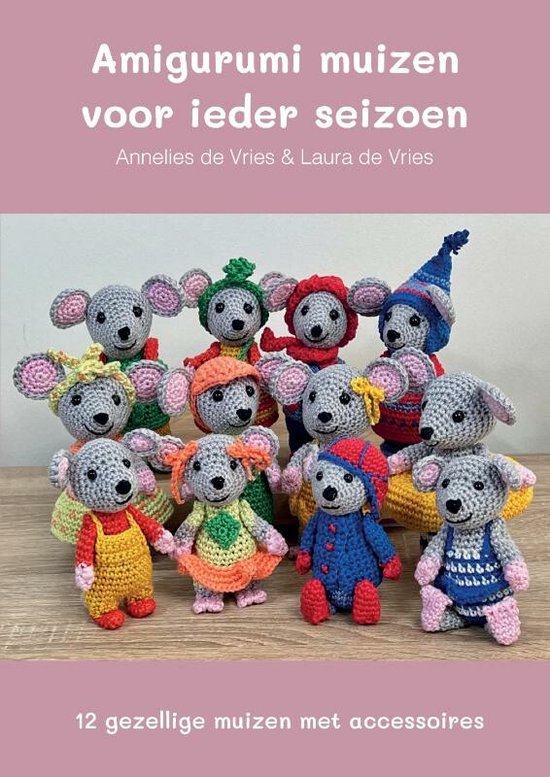 Amigurumi muizen voor ieder seizoen