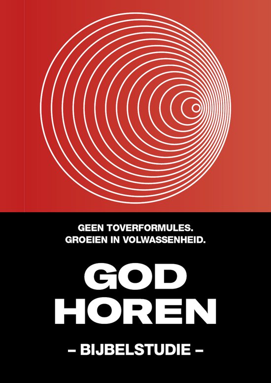 Bijbelstudie werkboek – God horen (per 5 stuks verpakt)