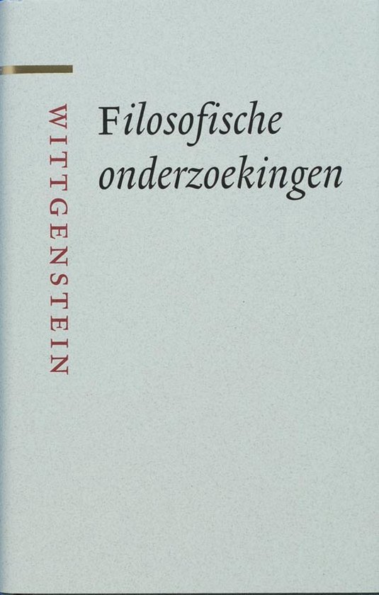 Grote klassieken  -   Filosofische onderzoekingen