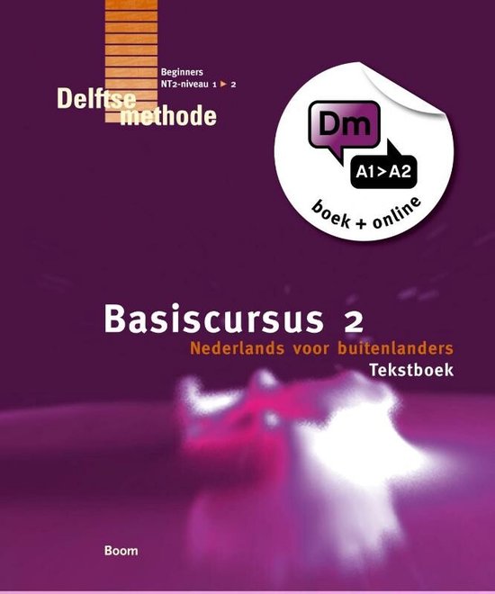 De Delftse methode - Basiscursus 2 Nederlands voor buitenlanders