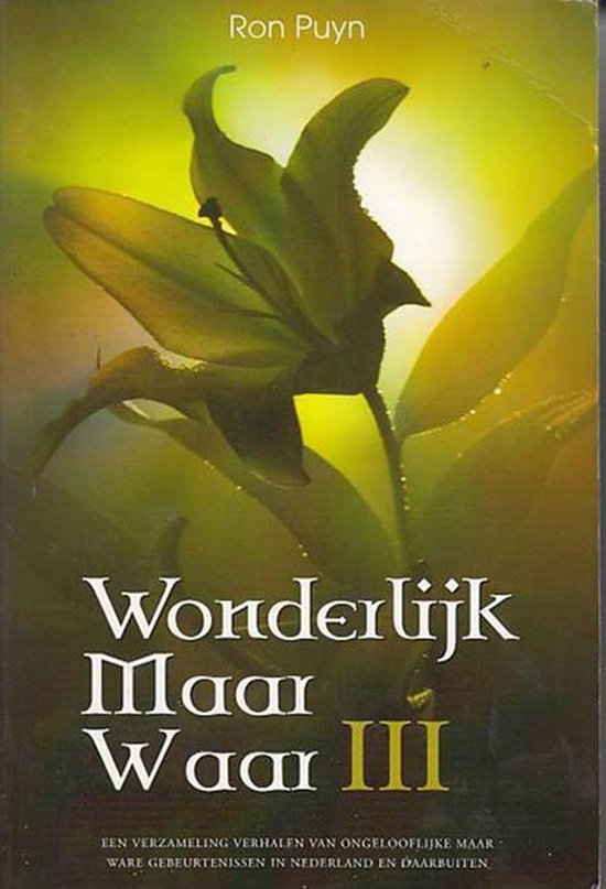 Wonderlijk maar waar III