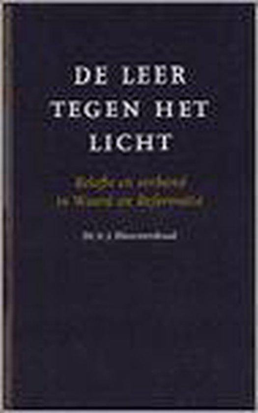 De leer tegen het licht