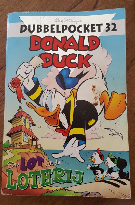 Donald Duck dubbelpocket 32 en lot uit de loterij