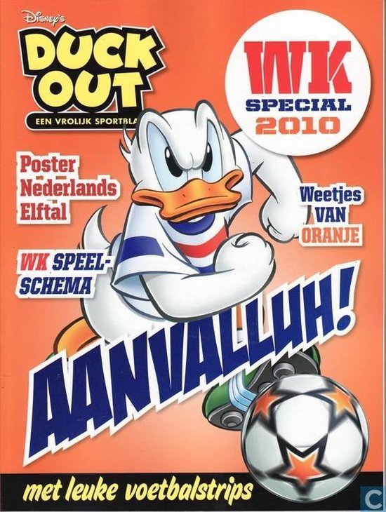 Duck Out WK Boek met stripverhalen