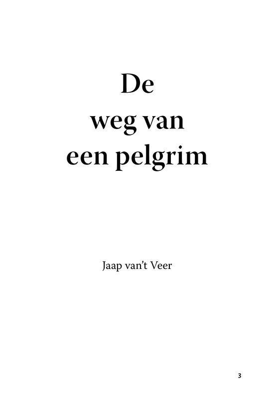 De weg van de Pelgrim